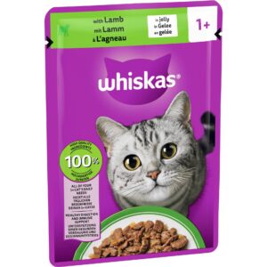 Whiskas 1+ Lamm in Gelee, 28 x 85g
