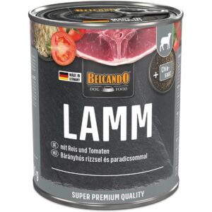 Belcando Nassfutter Lamm mit Reis & Tomate, 800g