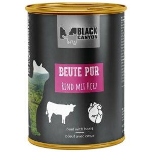Black Canyon Nassfutter Beute Pur Rind mit Herz