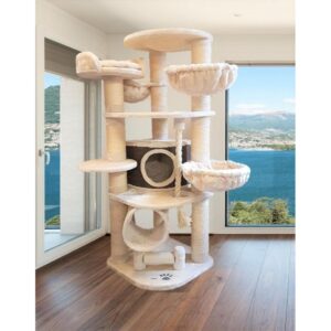 PetHomes Kratzbaum Long Beach, Beige