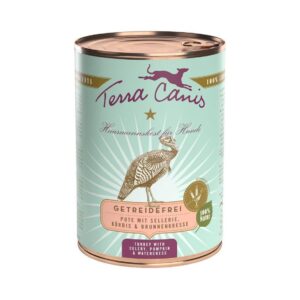 Terra Canis Nassfutter Menü getreidefrei mit Pute, 400 g