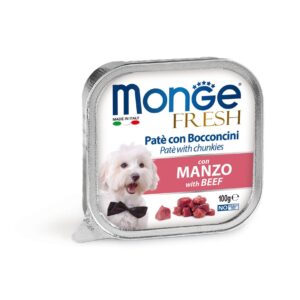 Monge Nassfutter Fresh Pâté Rind, 100 g