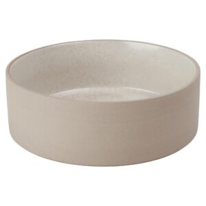 OYOY Keramiknapf Sia L, Ø 19.5 x H 6.5 cm, Offwhite