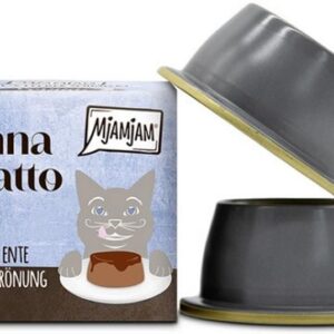 Mjamjam Panna Gatto Ente mit edler Krönung, 2 x 80 g