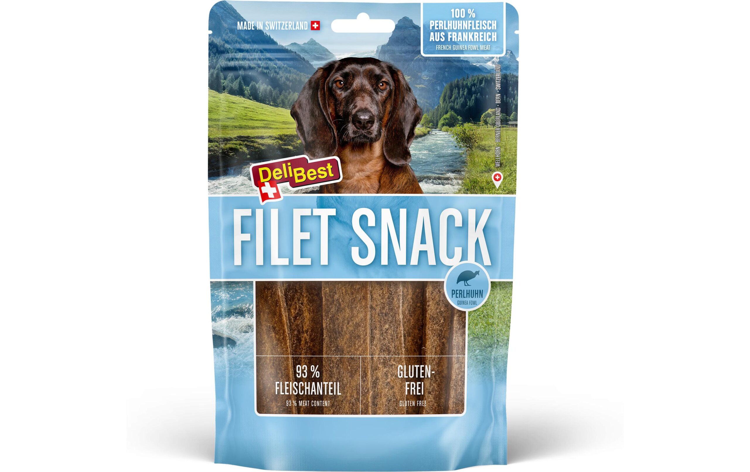 DeliBest Filet Snack Perlhuhn, 90 g