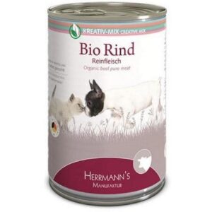 Herrmann’s Nassfutter Bio Rind Reinfleisch 400 g