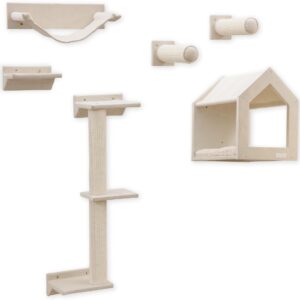 Kerbl Kletterwand Monte Falco Beige, 6-teilig