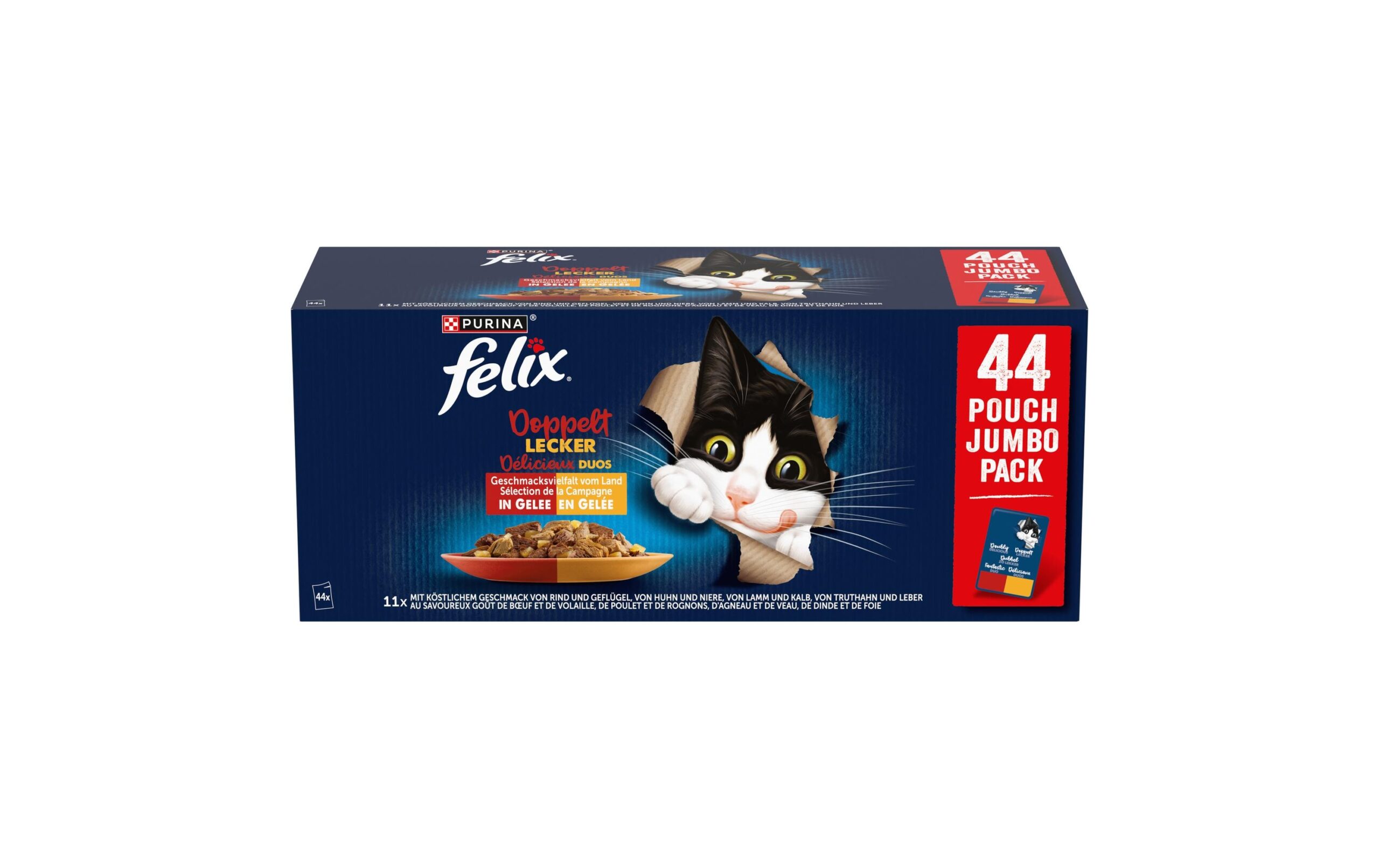 Felix Nassfutter Doppelt Lecker 44 x 85 g