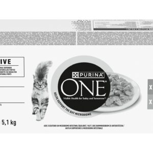 Purina ONE SENSITIVE gegrillt in Sauce mit Huhn und Karotten