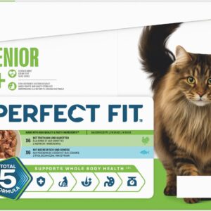 Perfect Fit Nassfutter Senior 7+ Truthahn Weissfisch Gemüse 12 x 85 g