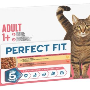 Perfect Fit Nassfutter Huhn und Rind Sauce 4 x 85 g