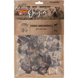 DeliBest Ziegen-Lungenwürfel 120 g