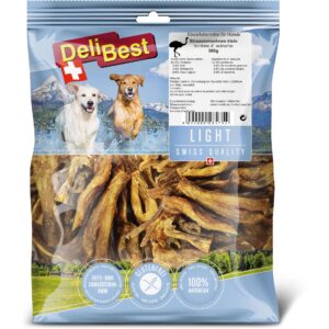 DeliBest Kausnack Light Straussen Sehnen klein 500 g