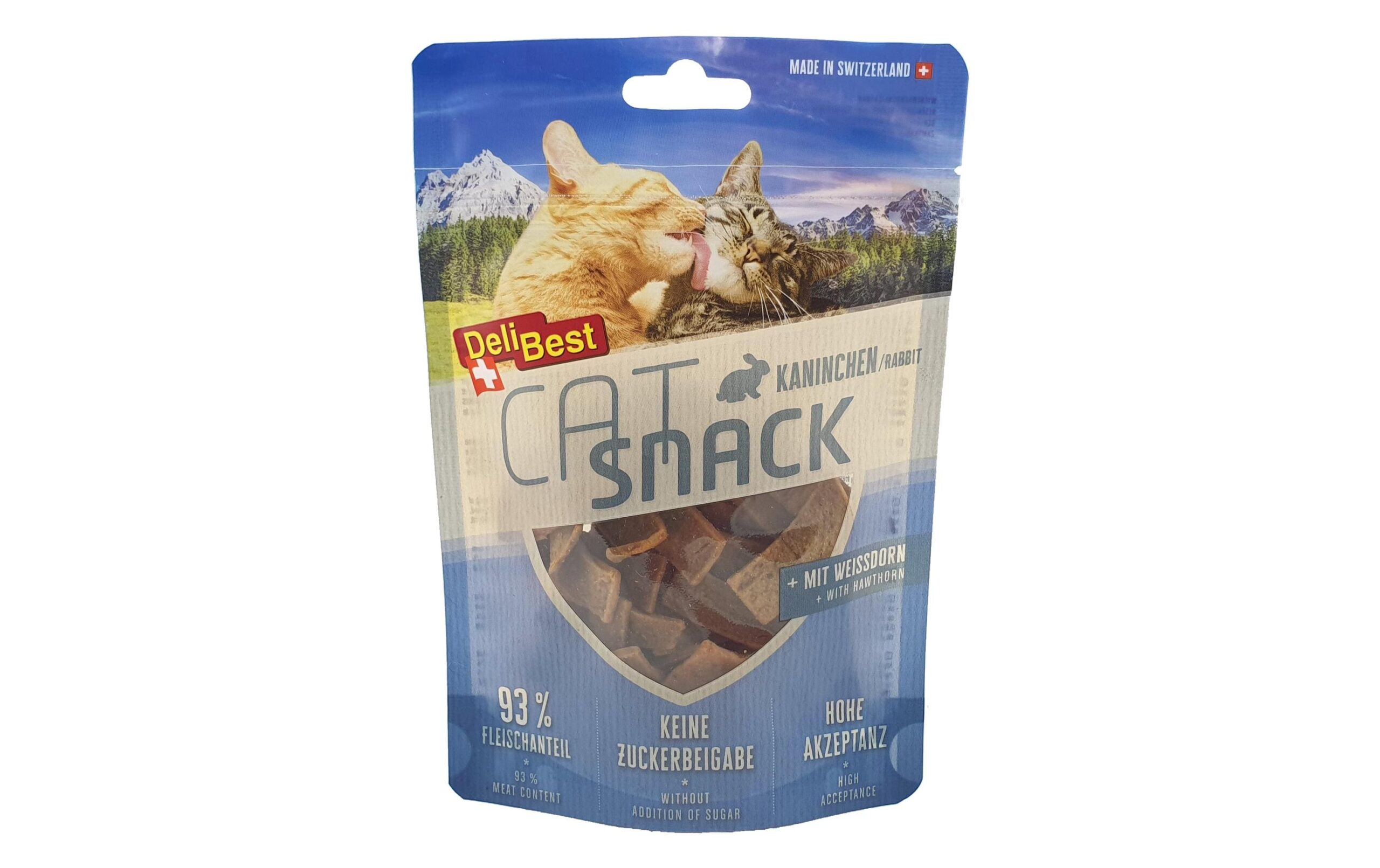 DeliBest Katzen-Snack Kaninchen, 45 g