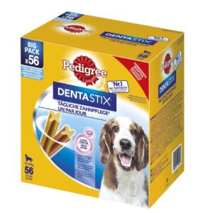 Pedigree Kaustange DentaStix Multipack, Medium, 56 Stück