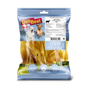 DeliBest Kausnack Light Lammohren, 150 g