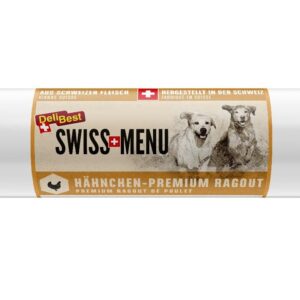 DeliBest Nassfutter SWISS MENU PremiumRagout Hähnchen, 400 g