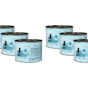 catz finefood Nassfutter No.13 Hering & Schrimps, 6 x 200 g