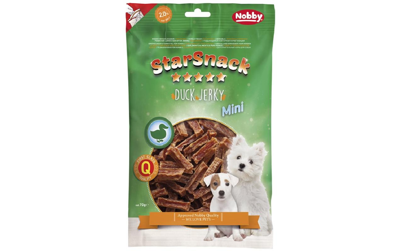 Nobby Leckerli StarSnack Mini Duck Jerky, 70 g