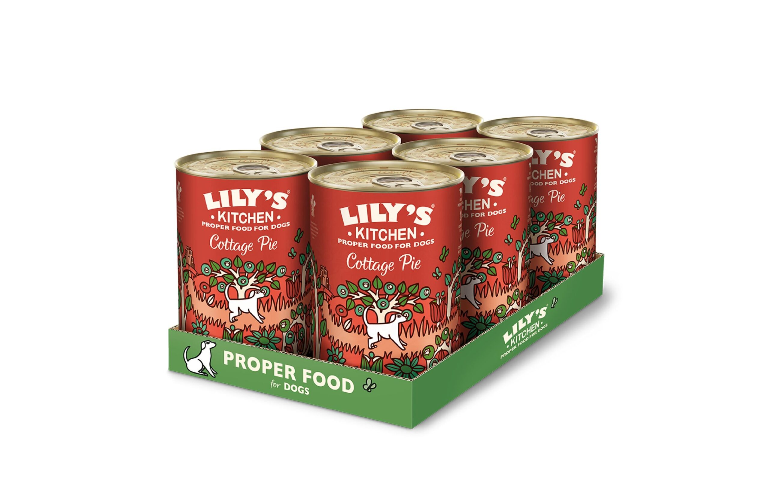 Lily’s Kitchen Nassfutter Rind und Gemüse, 6 x 400 g