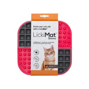 LickiMat Slomo 20 x 20 cm, Pink