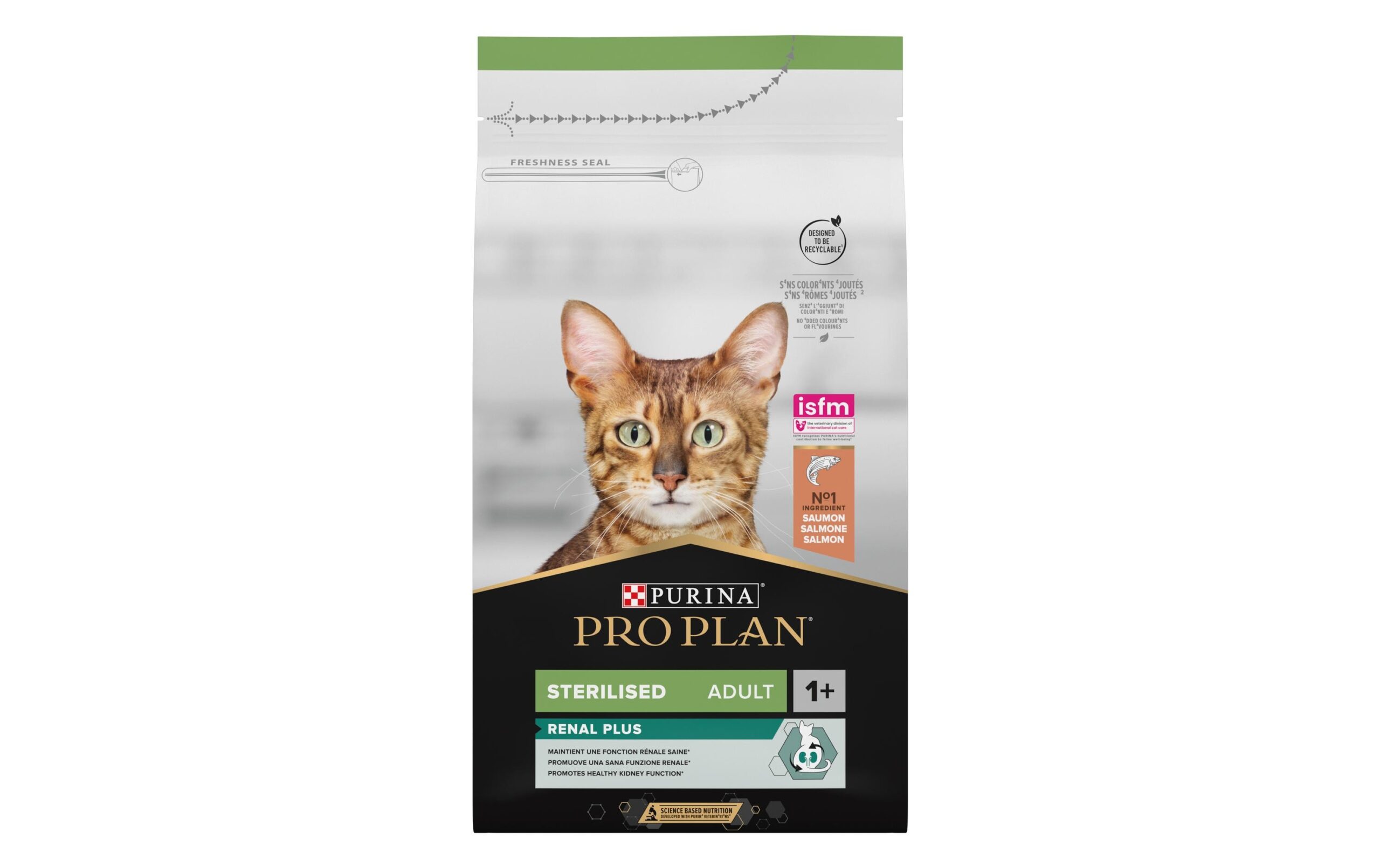 Purina Pro Plan Trockenfutter Steril. Renal Plus Adult Lachs 3 kg