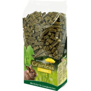 JR Farm Hauptfutter Complete Zwergkaninchen Grainless, 1350 g