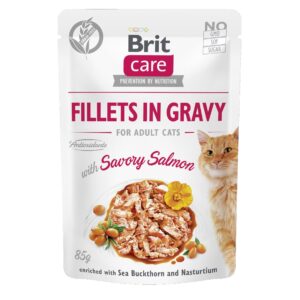 Brit Nassfutter Care Fillets Sauce Lachs, 85 g