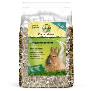 Copacabana Hauptfutter Zwergkaninchenfutter Comfort, 4 kg
