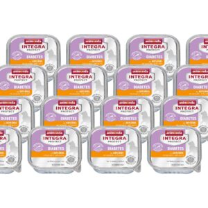 Animonda Integra Protect Nassfutter Diabetes Geflügel, 16 x 100 g
