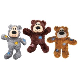 Kong Hunde-Spielzeug Wild Knots Bär, S/M, assortiert