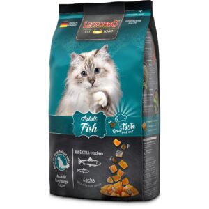 Leonardo Cat Food Trockenfutter Adult Fisch, 1.8 kg