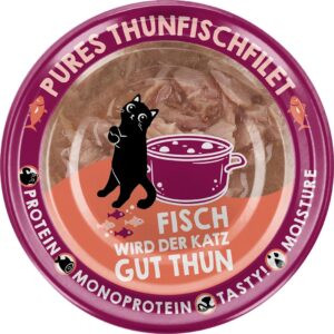 Lucky Lou Extra Food Thunfischfilet in Sud, 70 g