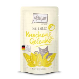 Mjamjam Nassfutter Wellness Knochen & Gelenke Rind, 125 g