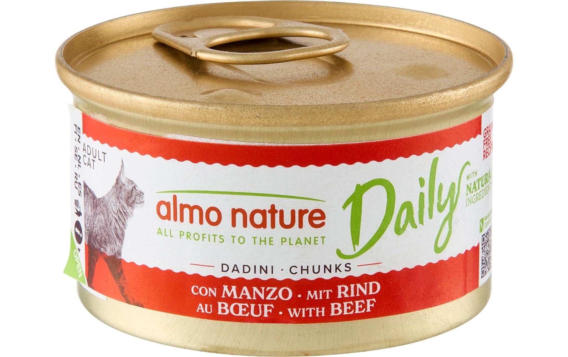 Almo Nature Nassfutter Daily mit Rind 85g