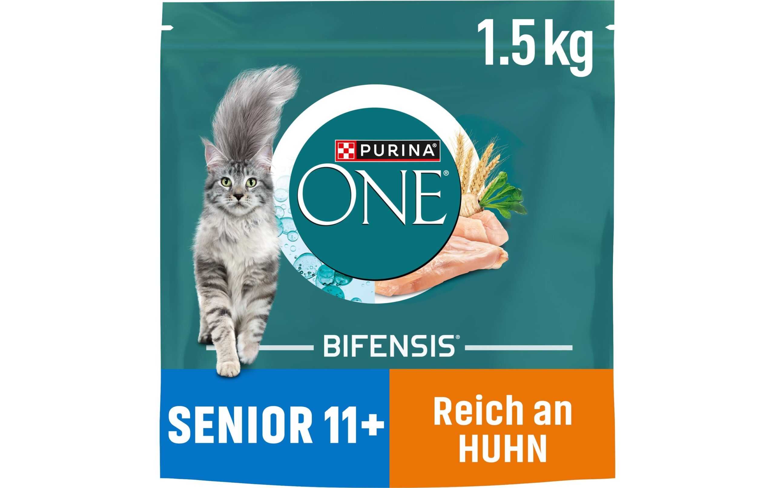 Purina ONE Trockenfutter Senior 11+ Huhn 1.5 kg