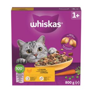 Whiskas Trocken Huhn Auswahl Junior 800g Huhn, Junior