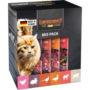 Leonardo Cat Food MIX-PACK 6 x 85 g