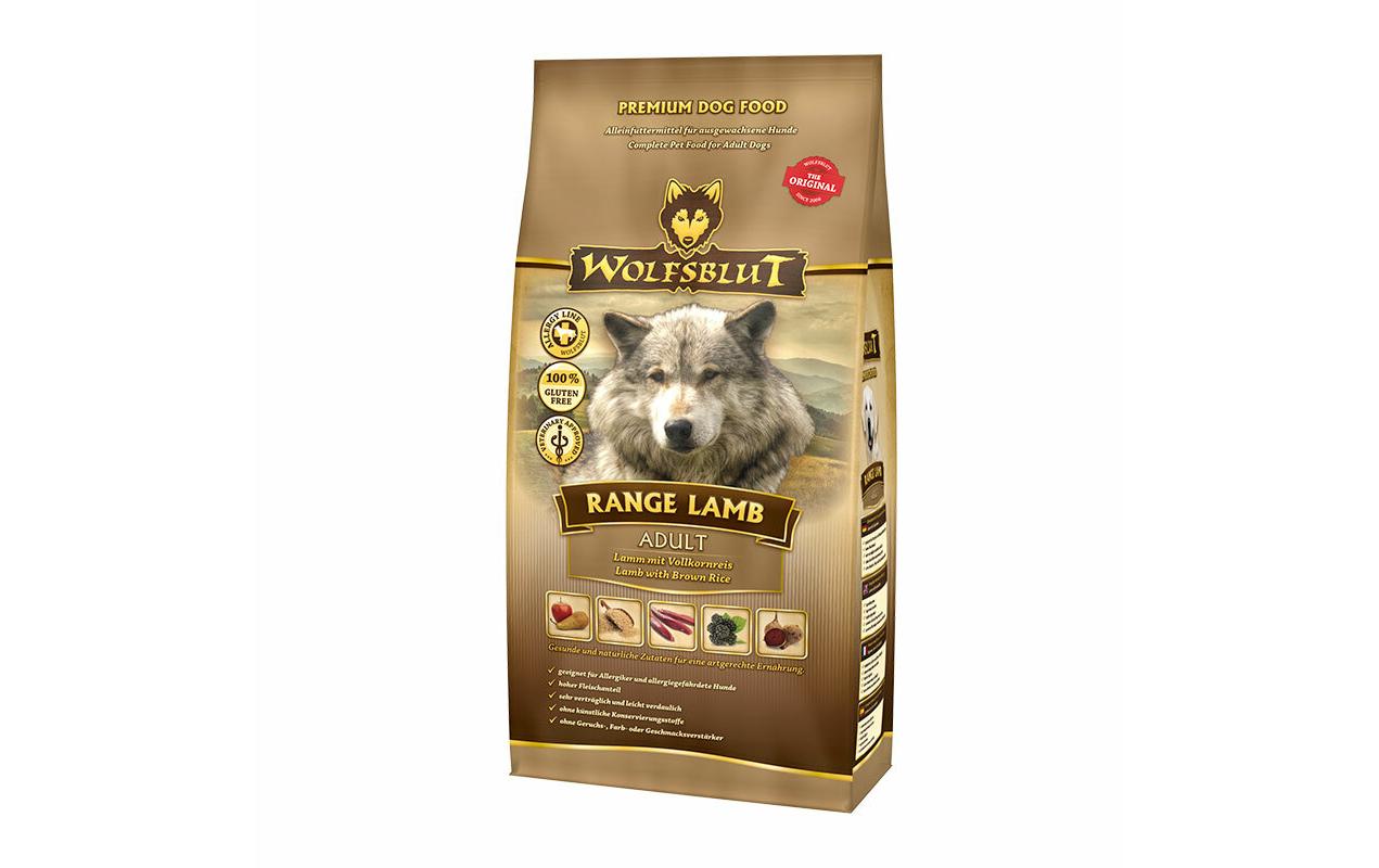 Wolfsblut Trockenfutter Dog Range Lamb Adult, 12.5 kg