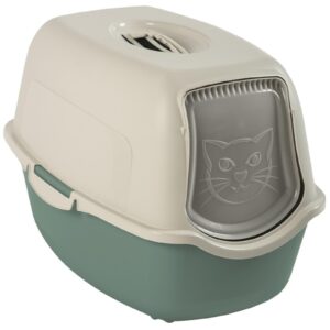 Rotho Katzentoilette Bailey Eco, Sand – Grün