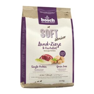 Bosch Tiernahrung Halbfeuchtfutter Soft Senior, Ziege & Kartoffel, 2.5 kg
