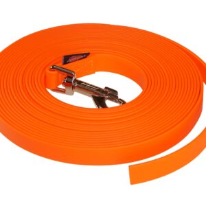 Grossenbacher Schleppleine Biothane, 10 m / 9 mm, Orange