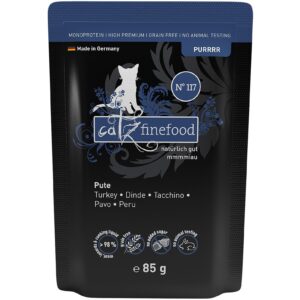 catz finefood Nassfutter Purrrr No.117 Truthahn, 85 g