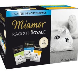 Miamor Nassfutter Ragout Royale Gelée Multipack 12 x 100 g