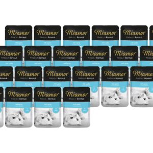 Miamor Nassfutter Ragout Royale Lachs in Gelée, 22 x 100 g