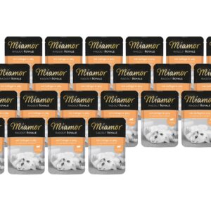 Miamor Nassfutter Ragout Royale Kitten Geflügel Gelée, 22 x 100 g