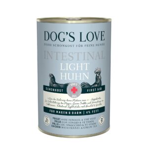 Dog’s Love Nassfutter DOC Schonkost mit Huhn, 400 g