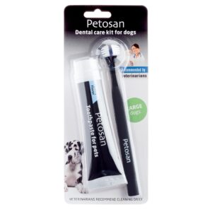 Petosan Zahnreinigung Dental Kit Zahnpasta & Bürste, L