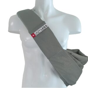 4LazyLegs Tiertransport-Tasche Canvas, Mineral Grey, S