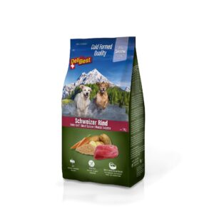 DeliBest Halbfeuchtfutter Premium Complete Sensitive Dog, Rind, 1 kg